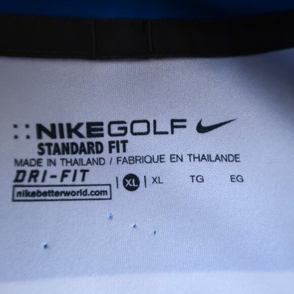 FGCU Eagles Blue Striped Nike Polo (XL) NICE!! 🏀 - Picture 12 of 12